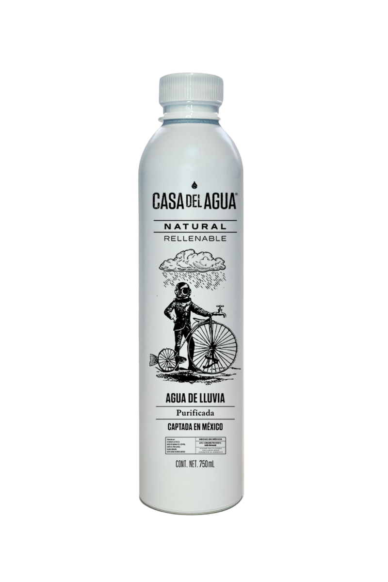 Aluminum bottle 750ml - pack of 6 pieces